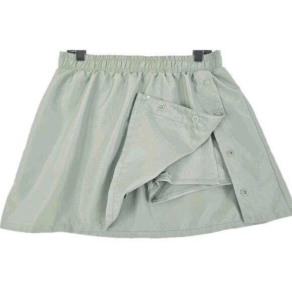 Aeropostale ~Woman Size M~ Light Green Tennis Golf Skort Mini Skirt w/Logo. - Picture 3 of 10